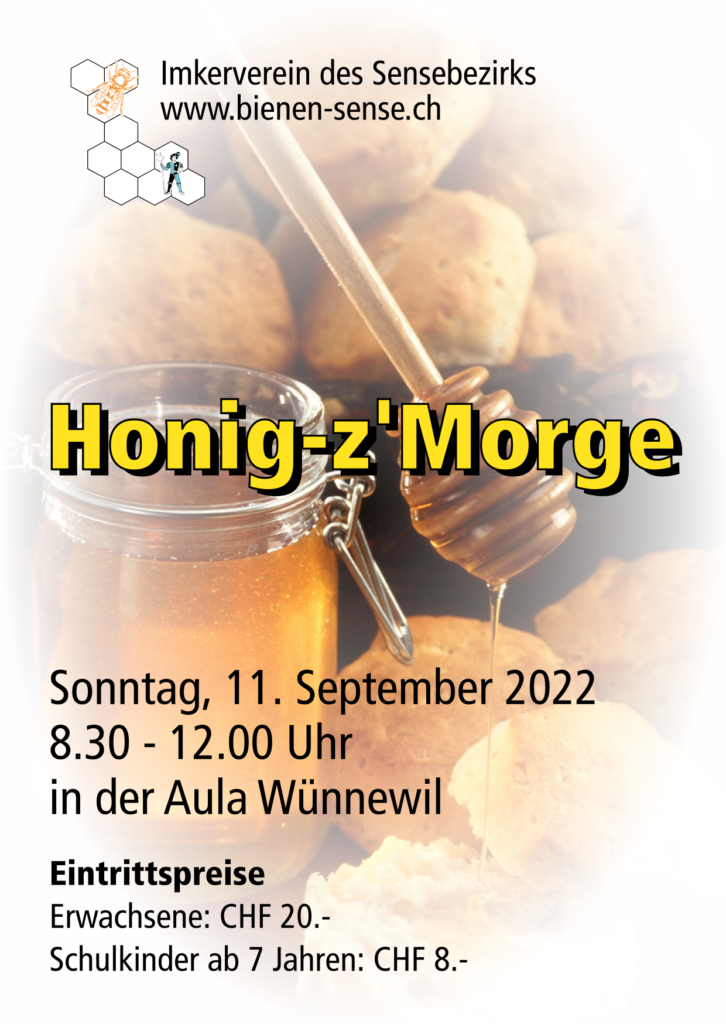Honig z'Morge 2022 am 11. September 2022 in der Aula Wünnewil